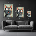 Eat What Funny Metal Posters | Premium, Waterproof & Magnet-Mounted Art