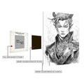Elf Prince Illustration Metal Wall Posters | Premium, Waterproof & Magnet-Mounted Art