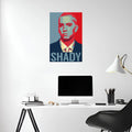 Eminem Slim Shady Metal Wall Posters | Premium, Waterproof & Magnet-Mounted Art