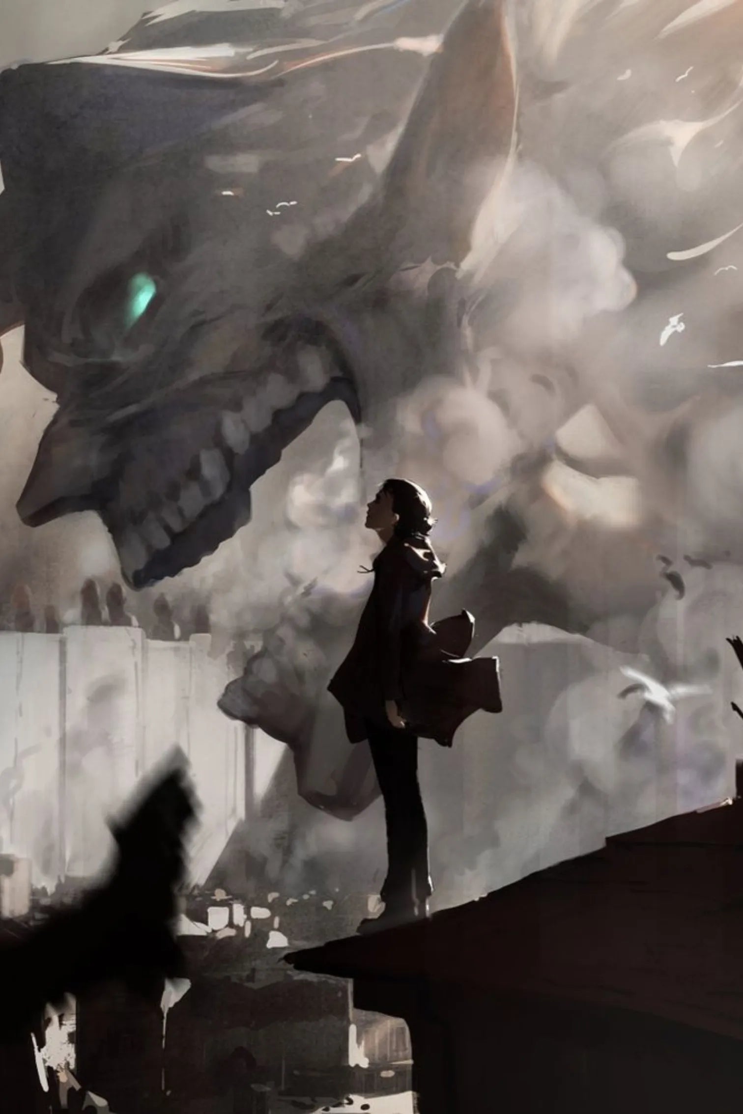 Eren The Attack Titan Metal Posters | Premium, Waterproof & Magnet-Mounted Art