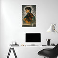 Eren Yeager & Attack Titan Metal Posters | Premium, Waterproof & Magnet-Mounted Art