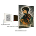 Eren Yeager & Attack Titan Metal Posters | Premium, Waterproof & Magnet-Mounted Art