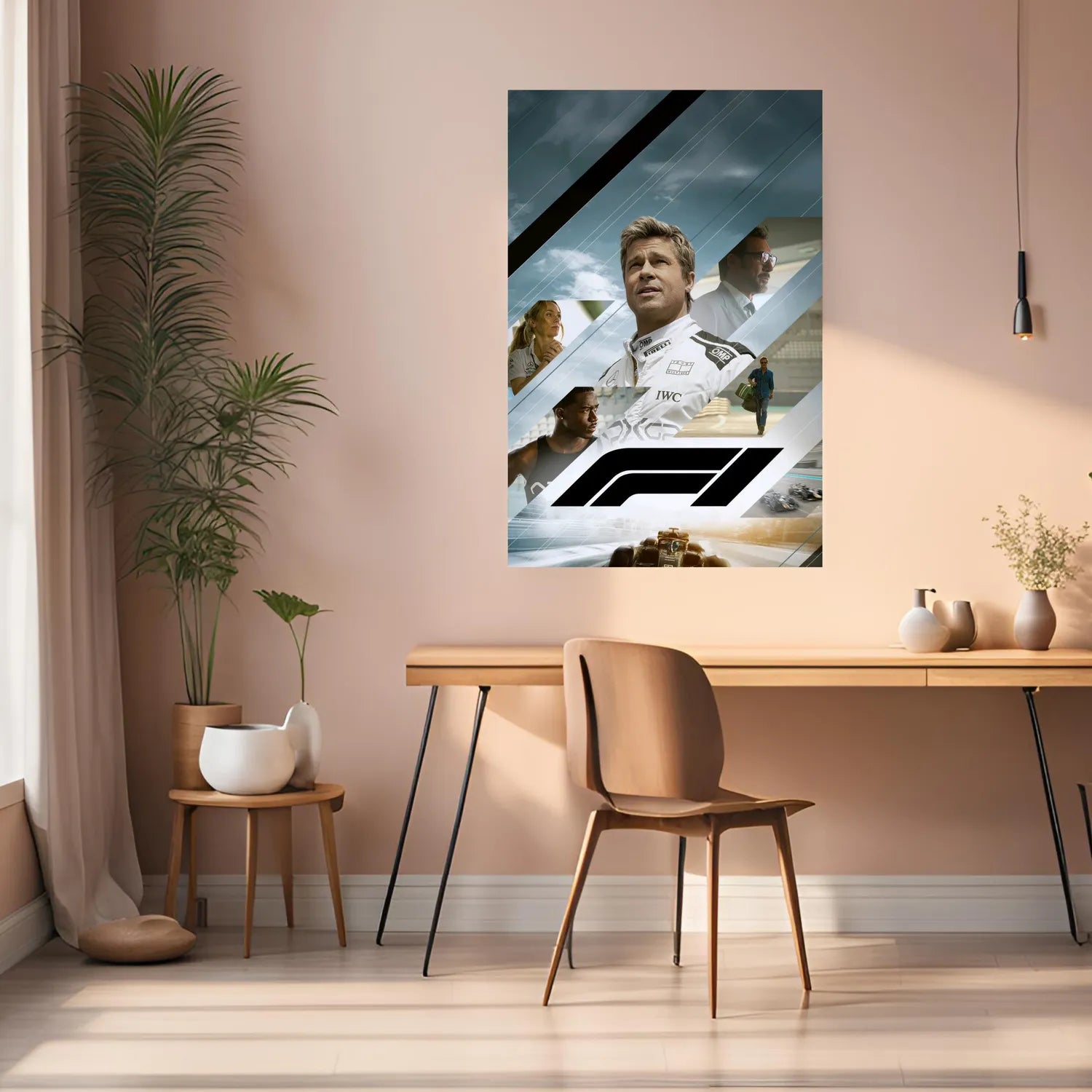 F1 The Movie Metal Posters | Premium, Waterproof & Magnet-Mounted Art