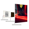 Ferrari Metal Wall Posters | Premium, Waterproof & Magnet-Mounted Art