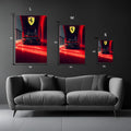 Ferrari Metal Wall Posters | Premium, Waterproof & Magnet-Mounted Art