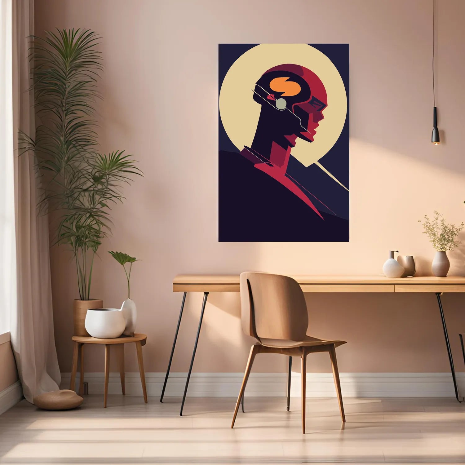Flash Vector Metal Wall Posters | Premium, Waterproof & Magnet-Mounted Art