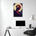 Flash Vector Metal Wall Posters | Premium, Waterproof & Magnet-Mounted Art