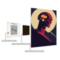 Flash Vector Metal Wall Posters | Premium, Waterproof & Magnet-Mounted Art
