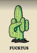 Fucktus Metal Posters | Premium, Waterproof & Magnet-Mounted Art