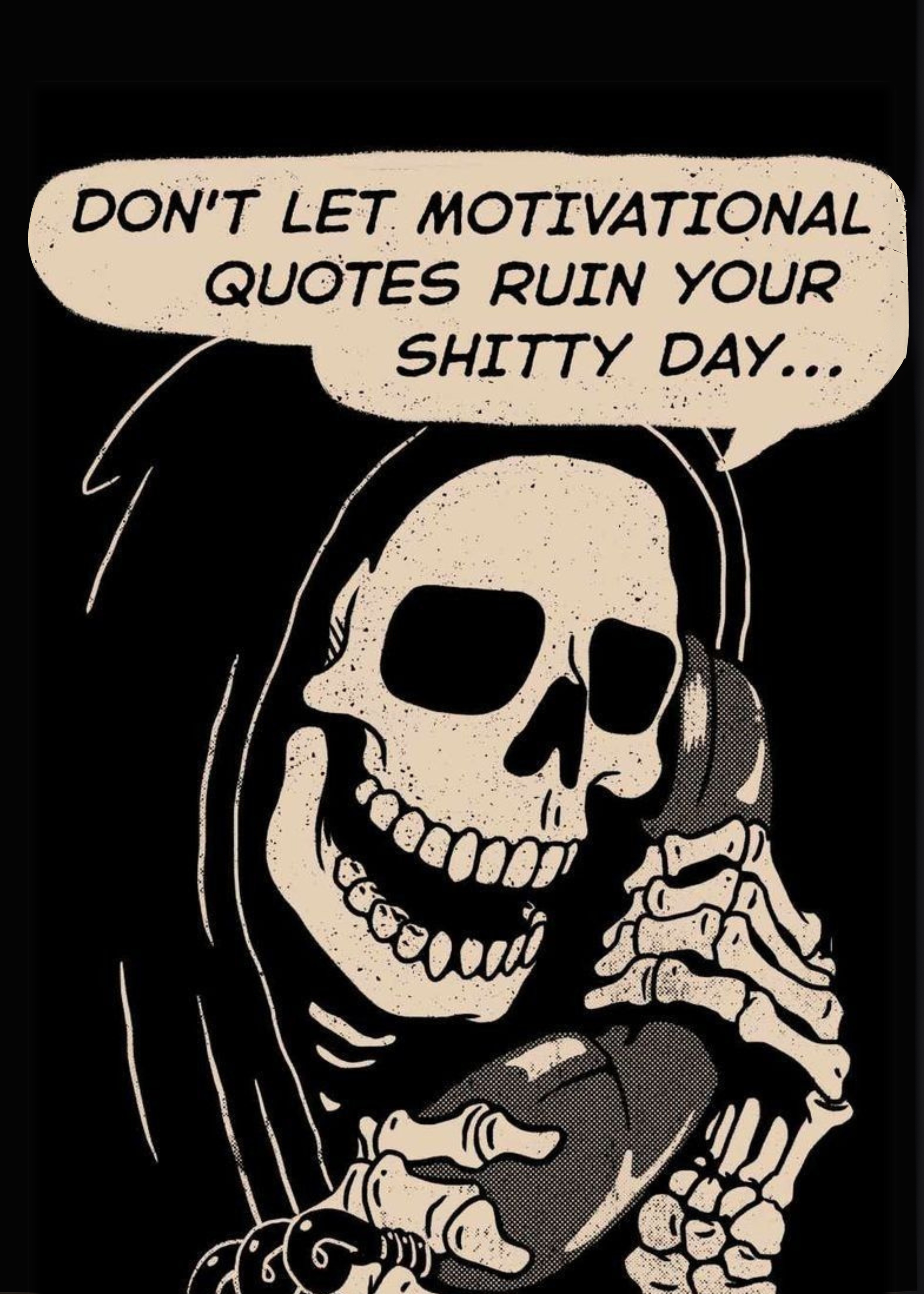 Funny Anti Motivational Metal Wall Posters | Premium, Waterproof & Magnet-Mounted Art