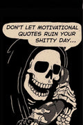 Funny Anti Motivational Metal Wall Posters | Premium, Waterproof & Magnet-Mounted Art