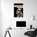 Funny Anti Motivational Metal Wall Posters | Premium, Waterproof & Magnet-Mounted Art