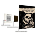 Funny Anti Motivational Metal Wall Posters | Premium, Waterproof & Magnet-Mounted Art
