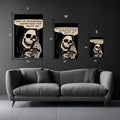 Funny Anti Motivational Metal Wall Posters | Premium, Waterproof & Magnet-Mounted Art
