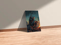 Geralt The Witcher Metal Wall Posters | Premium, Waterproof & Magnet-Mounted Art