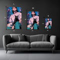 Geto Suguru modern look Metal Posters | Premium, Waterproof & Magnet-Mounted Art