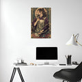 Geto Suguru Illustration Metal Poster | Premium, Waterproof & Magnet-Mounted Art