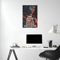 Ghost Motivational Metal Posters | Premium, Waterproof & Magnet-Mounted Art