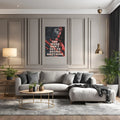 Ghost Motivational Metal Posters | Premium, Waterproof & Magnet-Mounted Art