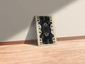 Ghost Q Card Metal Posters | Premium, Waterproof & Magnet-Mounted Art