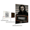 Ghost Wanted Metal Posters | Premium, Waterproof & Magnet-Mounted Art