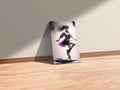 Girl Dance in Harmony Metal Wall Posters | Premium, Waterproof & Magnet-Mounted Art