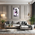 Girl Dance in Harmony Metal Wall Posters | Premium, Waterproof & Magnet-Mounted Art