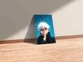 Gojo Satoru Jujutsu Kaisen Metal Posters | Premium, Waterproof & Magnet-Mounted Art
