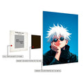Gojo Satoru Jujutsu Kaisen Metal Posters | Premium, Waterproof & Magnet-Mounted Art