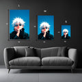 Gojo Satoru Jujutsu Kaisen Metal Posters | Premium, Waterproof & Magnet-Mounted Art
