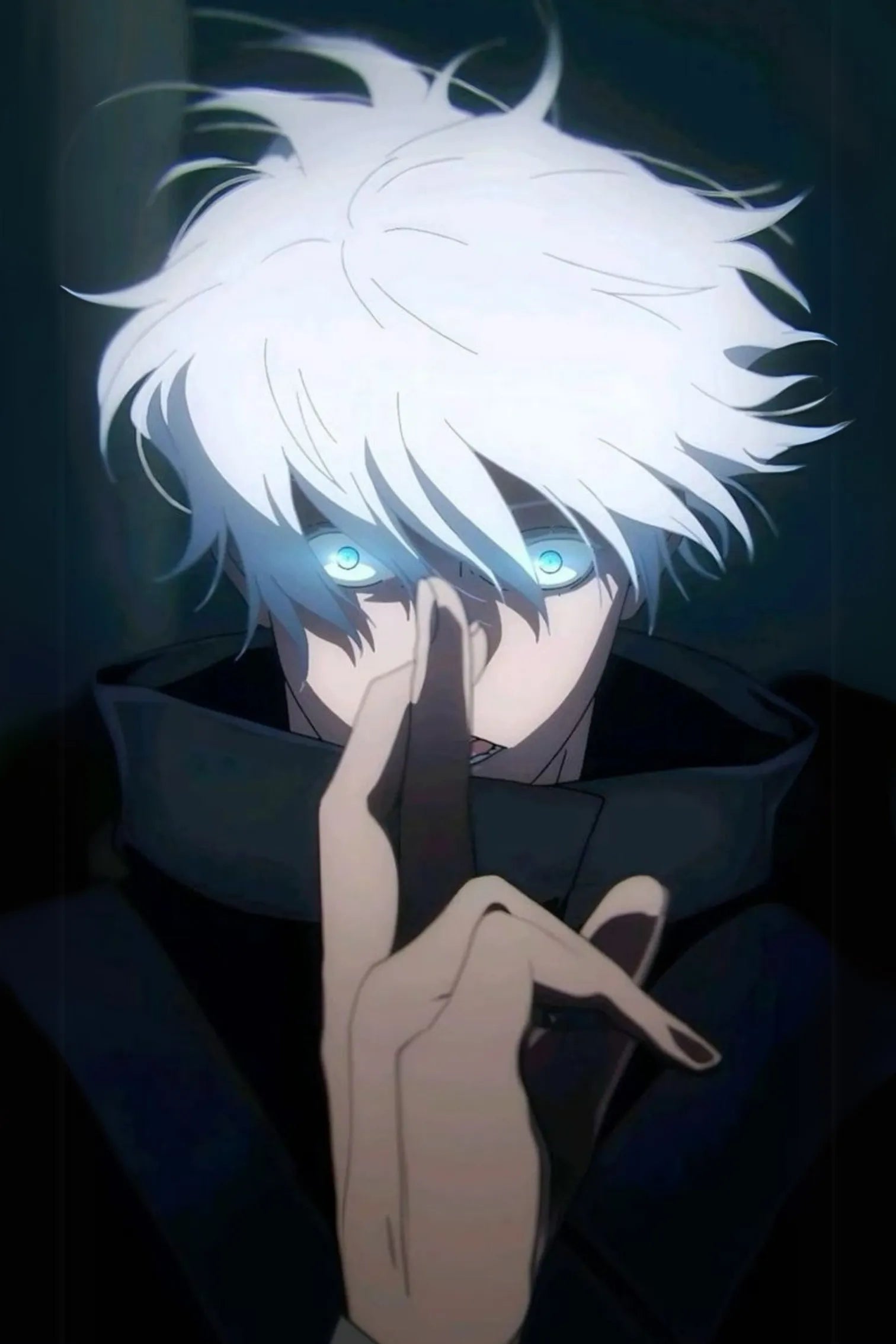 Gojo Satoru Domain Expansion Shibuya Metal Wall Posters | Premium, Waterproof & Magnet-Mounted Art