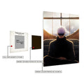 Gojo Satoru on Chair Wall Posters | Premium, Waterproof & Magnet-Mounted Art