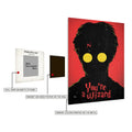 Harry Potter You_re a Wizard Metal Posters | Premium, Waterproof & Magnet-Mounted Art