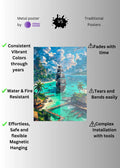 High Quality Pirates World Metal Posters | Premium, Waterproof & Magnet-Mounted Art