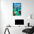 High Quality Pirates World Metal Posters | Premium, Waterproof & Magnet-Mounted Art
