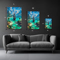 High Quality Pirates World Metal Posters | Premium, Waterproof & Magnet-Mounted Art