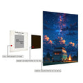 High Quality Colourful Sky digital Metal Posters | Premium, Waterproof & Magnet-Mounted Art