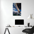 High quality Ship in the Sea Metal Posters | Premium, Waterproof & Magnet-Mounted Art