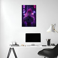 Hisoka in city Hunter x Hunter Metal Posters | Premium, Waterproof & Magnet-Mounted Art