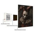 Horror Scary Clown artwork Metal posters | Premium, Waterproof & Magnet-Mounted Art