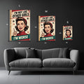 I_m Not Like other Girls Funny Metal Posters | Premium, Waterproof & Magnet-Mounted Art