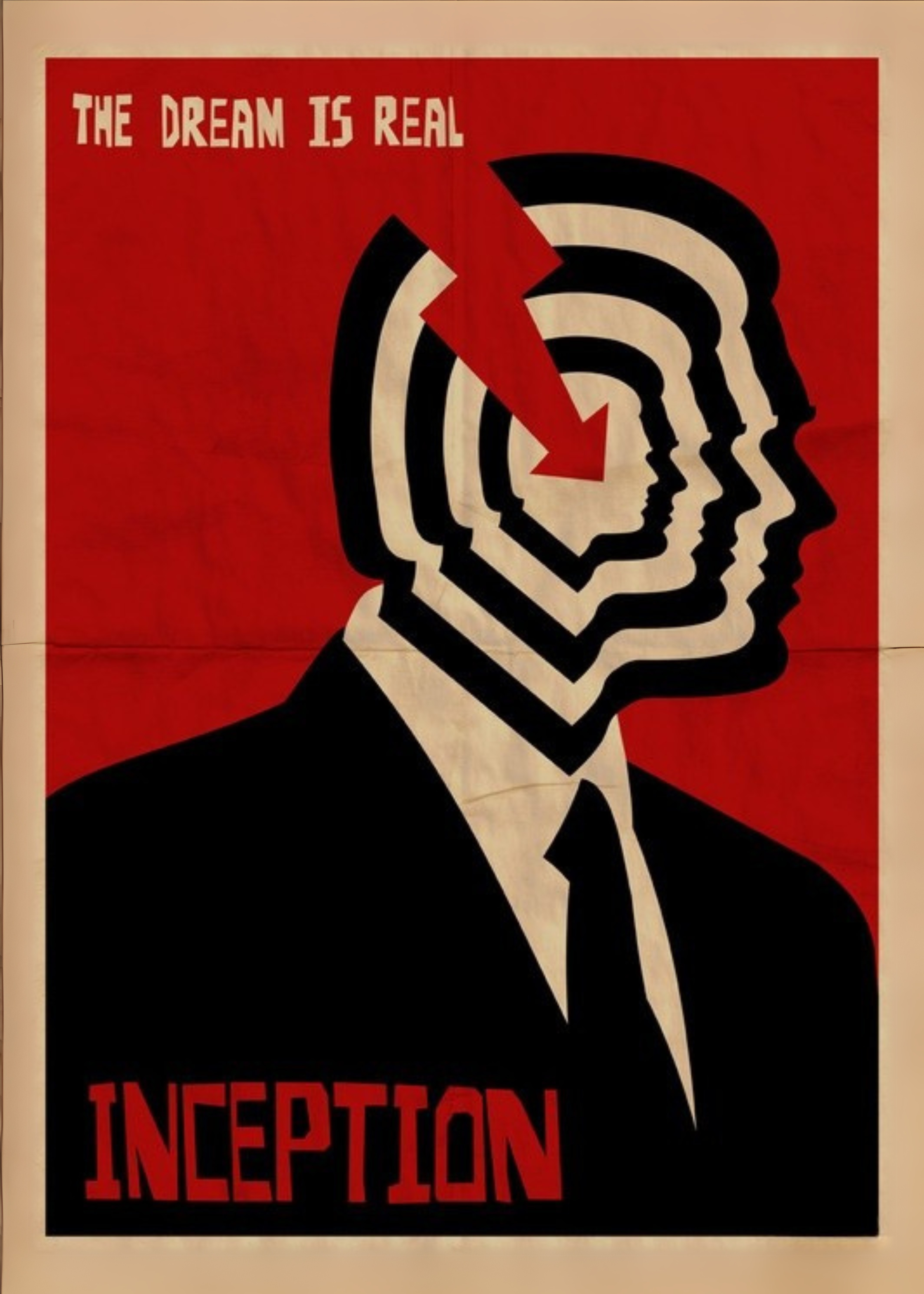 Inception Fanart Metal Wall Posters | Premium, Waterproof & Magnet-Mounted Art