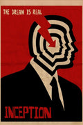 Inception Fanart Metal Wall Posters | Premium, Waterproof & Magnet-Mounted Art