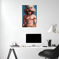 Inosuke Hashibira Demon Slayer Metal Posters | Premium, Waterproof & Magnet-Mounted Art