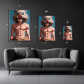 Inosuke Hashibira Demon Slayer Metal Posters | Premium, Waterproof & Magnet-Mounted Art