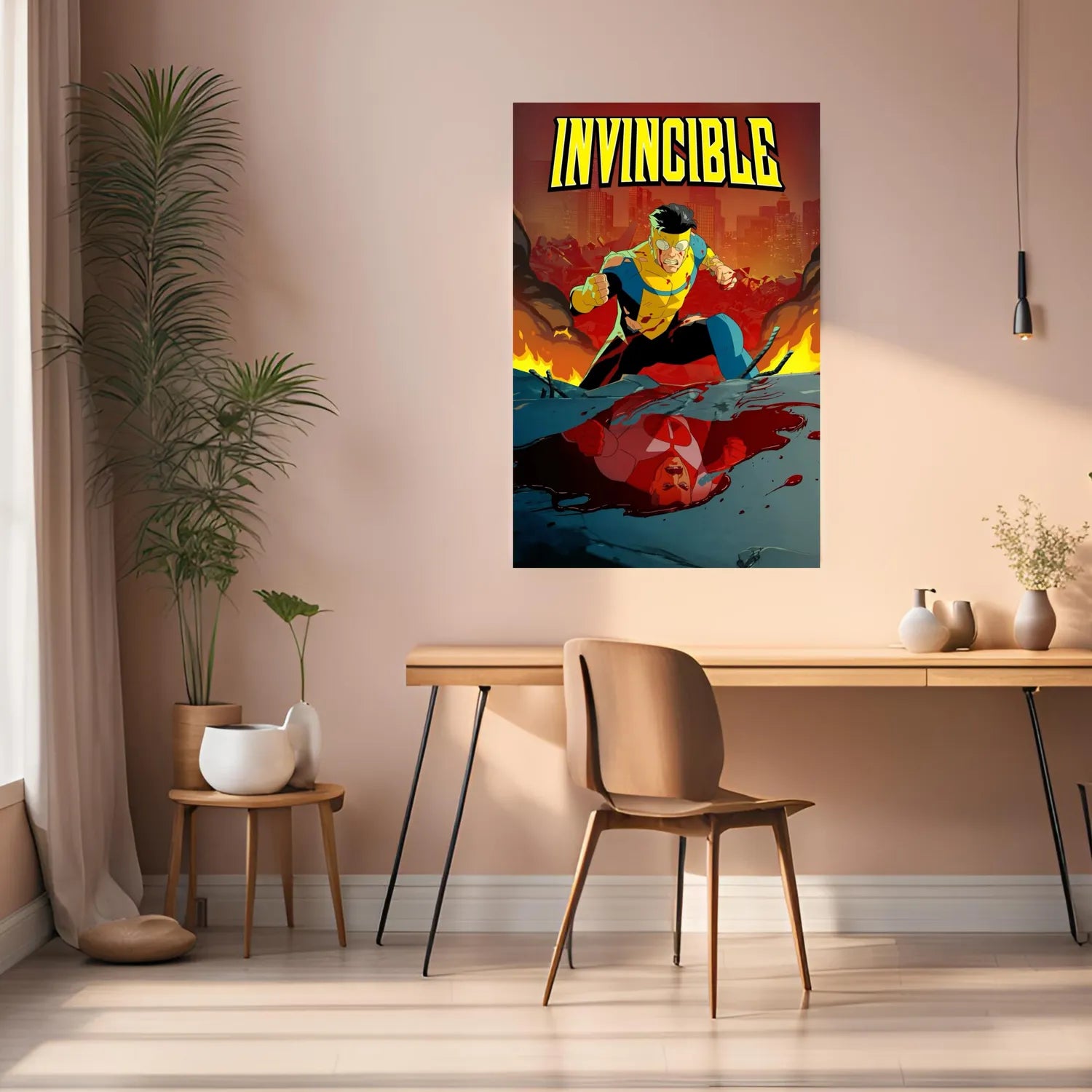 Invincible Cover Wall Metal Posters | Premium, Waterproof & Magnet-Mounted Art