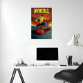 Invincible Cover Wall Metal Posters | Premium, Waterproof & Magnet-Mounted Art