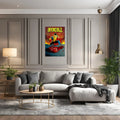 Invincible Cover Wall Metal Posters | Premium, Waterproof & Magnet-Mounted Art