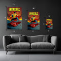 Invincible Cover Wall Metal Posters | Premium, Waterproof & Magnet-Mounted Art