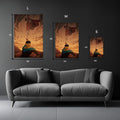 Invincible Omni Man Metal Posters | Premium, Waterproof & Magnet-Mounted Art